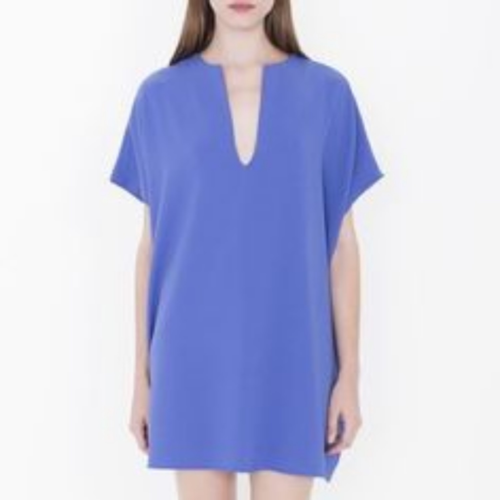 American Apparel XS/S ADIA dress - Blue